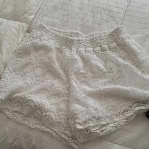 Lace shorts